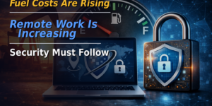 work from home to save fuel and secure remote workforce with DriveStrike